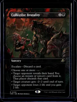 Collective Brutality - 308 - INR - NM - MTG Magic the Gathering - Image 1