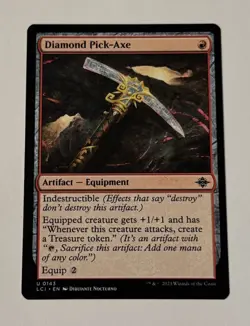 MTG Diamond Pick-Axe - The Lost Caverns of Ixalan LP - Image 1