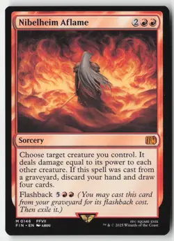 MTG - Nibelheim Aflame M FINAL FANTASY 146 LP-NM - Image 1