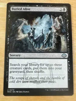 Buried Alive #0273 (NM) Modern Horizons 3 MH3 Magic MTG - Image 1