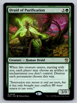 Druid of Purification R 0049 Aetherdrift Regular - Image 1