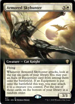 MTG Armored Skyhunter (Extended Art) (617) | NM | Commander Legends (CMR) - Image 1