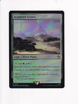 MAGIC THE GATHERING MTG DR. WHO FOIL SCATTERED GROVES - Image 1