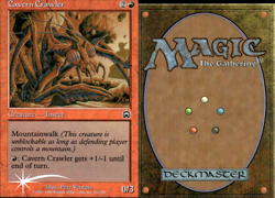 Magic the Gathering -MTG- Cavern Crawler Foil - Image 1