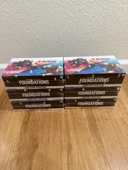 6x Foundations Magic The Gathering Jumpstart 2025 Booster Box - Image 1