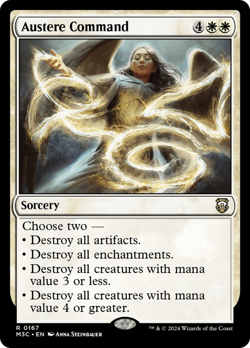 Austere Command [Modern Horizons 3 Commander] Magic MTG - Image 1