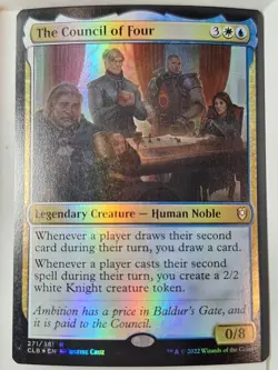 The Council of Four - FOIL - Commander Legends - Magic the Gathering MTG Nice! - Image 1