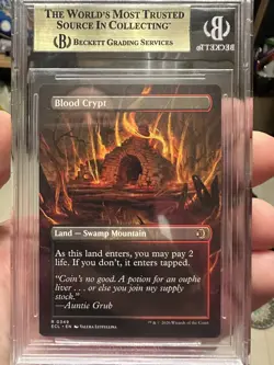 Blood Crypt Borderless Lorwyn Eclipsed MTG PRISTINE 10! - Image 2