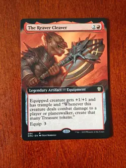The Reaver Cleaver (Extended Art) R Commander: Dominaria United 84 MTG - Image 1