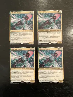 Silk, Web Weaver X4X NM/M Marvel’s Spider-Man SPM Magic Gathering MTG - Image 1