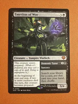 Emeritus of Woe M 80 - MTG Secrets of Strixhaven - Image 1