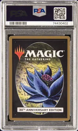 2022 MAGIC: THE GATHERING 30TH ANNIVERSARY EDITION RETRO FRAME #588 SWAMP PSA 10 - Image 2