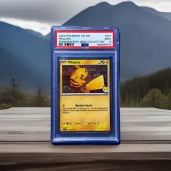 2026 Pokemon Day 30th Anniversary Pikachu 051/162 Promo Card Stamped PSA 9 - Image 1