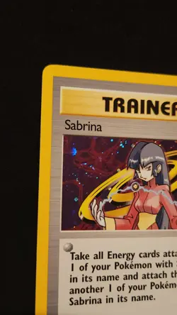 Sabrina 20/132 1st Edition Gym Challenge Holo Rare Pokemon TCG - Image 3