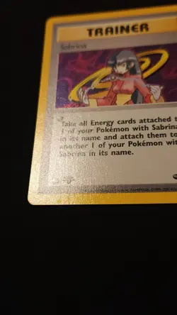 Sabrina 20/132 1st Edition Gym Challenge Holo Rare Pokemon TCG - Image 4