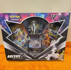 Pokemon Arceus V Figure Collection Box Cosmic Eclipse Pack Factory Sealed - Image 1
