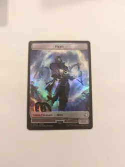 Hero (0008) Robot Warrior (0012) *FOIL* Double-Sided Token Final Fantasy NM - Image 1