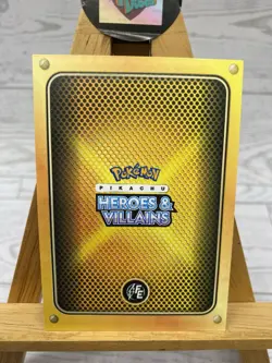 Pikachu as Cosplay Wolverine Box Hit Heroes & Villains Non- Pokemon Fan Art Card - Image 4