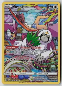 Oranguru TG12/TG30 Holo Brilliant Stars Trainer Gallery Pokemon NM - Image 1