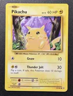 PIKACHU 35/108 Evolutions 2016 Pokemon TCG - Image 1