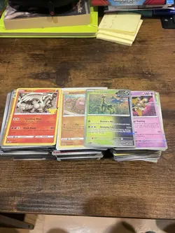 Pokemon TCG bulk lot. Over 500 cards. No energies, commons, holos, holo rares. - Image 1