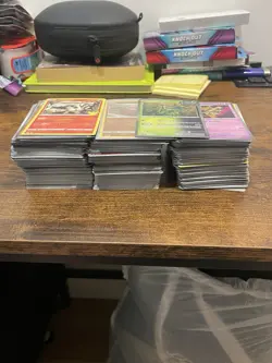 Pokemon TCG bulk lot. Over 500 cards. No energies, commons, holos, holo rares. - Image 2