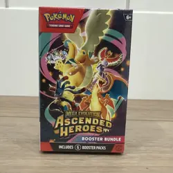 Pokemon TCG Mega Evolution—Ascended Heroes Booster Bundle 6 Packs English - Image 1