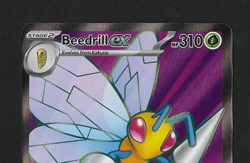 Beedrill ex 98/86 Full Art Double Ultra Rare Pokemon Chaos Rising ME04 NM - Image 3