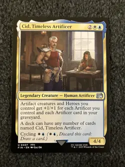 Magic The Gathering MTG - Cid, Timeless Artificer (0407) - FIN - Image 1