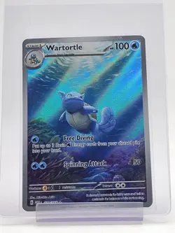 WARTORTLE 151 MEW #179/165 ILLUSTRATION RARE HOLO POKEMON TCG Q4767 - Image 1