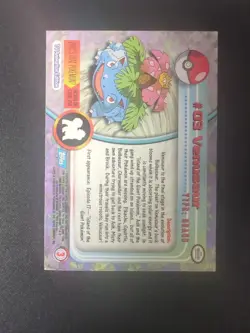 LP! BLUE Label Venusaur #03 Pokemon TCG Topps TV Animation Edition Series 1 - Image 2