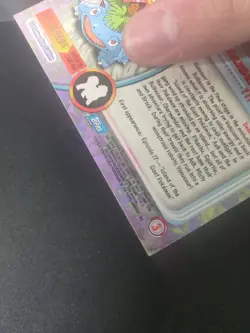 LP! BLUE Label Venusaur #03 Pokemon TCG Topps TV Animation Edition Series 1 - Image 3
