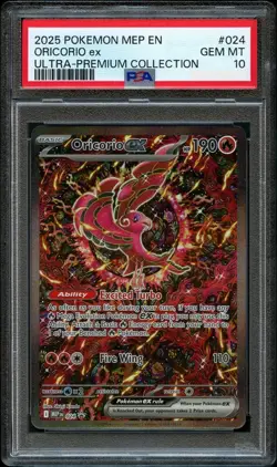 Pokemon Promo Oricorio ex 024 PSA 10 - Image 1