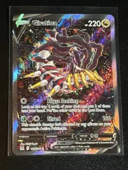 Giratina V 186/196 Lost Origin SwSh11 Ultra Rare Full Art Holo English 2022 - Image 1