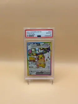 2024 Pokemon Surging Sparks 219 Pikachu ex PSA 10 - Image 1
