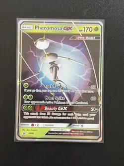 Pheromosa GX BSP SM66 SM Black Star Promo LP EN Pokemon Sun & Moon 2017 - Image 1