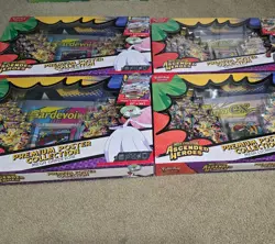 Pokemon TCG Ascended Heroes Premium Poster Collection 4 Box Lot Lucario & Gardev - Image 1