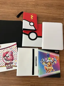 Pokemon TCG Binder Lot - 151, Prismatic, Ultra Pro 12 Pocket, 3 Ring Binder - Image 1