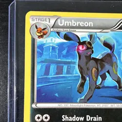 Pokemon TCG Umbreon 60/108 Uncommon Regular Dark Explorers Stage 1 100 HP 2012 - Image 3