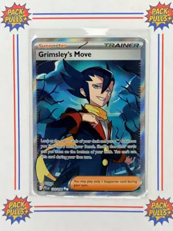 Grimsley's Move Full Art Trainer Ultra Rare Phantasmal Flames Pokemon 120/094 - Image 1