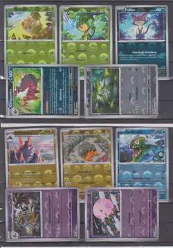 Pokemon Schwarze Blitze + Weisse Flammen Pokeball Lot 10 Stuck boosterfrisch nm - Image 2