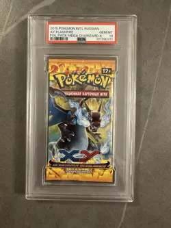 Pokemon TCG XY Flashfire Booster Charizard X PSA 10 - Image 1