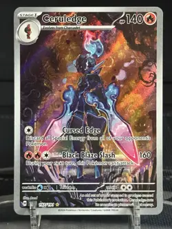 Pokemon TCG Ceruledge Ultra Rare 197/191, Surging Sparks (NM-MT) - Image 1