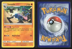 Lucario 117/236 Rare Unified Minds Pokemon Near Mint - Image 3