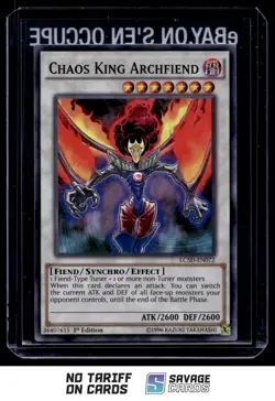 1996 Yu-Gi-Oh! 1st Edition Chaos King Archfiend #LC5D-EN072 - Image 1