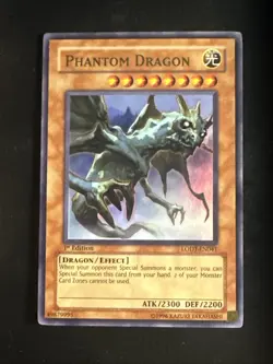 PHANTOM DRAGON LODT-EN041 1ST EDITION ULTRA RARE YUGIOH NM 2008 - Image 1