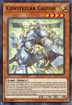 Yugioh! Constellar Castor Battles of Legend: Glorious Gallery PREORDER - Image 1