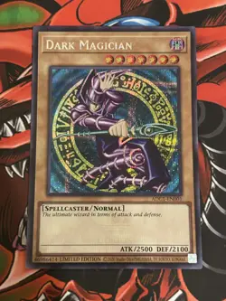 Yugioh Dark Magician ADC1 - EN001 Adidas Promo Light Play(READ) - Image 1