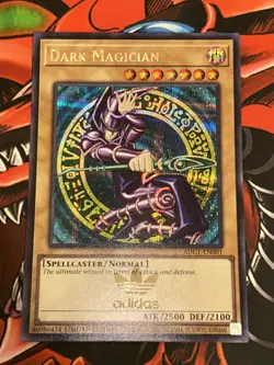 Yugioh Dark Magician ADC1 - EN001 Adidas Promo Light Play(READ) - Image 2