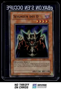 1996 Yu-Gi-Oh! 1st Edition FRENCH Seigneur des D #DDK-C041 - Image 1